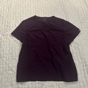 Infinity by Cherokee 💜 grape scrub top